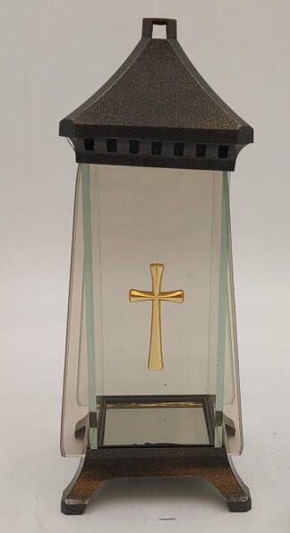 KAPLICZKA TRAPEZ MINI  / KRZYŻ ZŁOTO