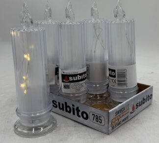 SUBITO C503 ŚWIECA LED ŁAŃCUSZEK CIEPŁY