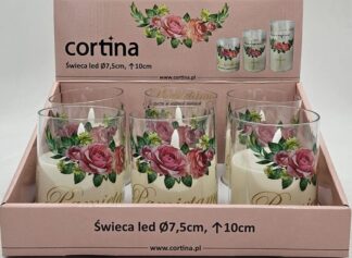 ŚWIECA LED 10  PAMIĘTAMY