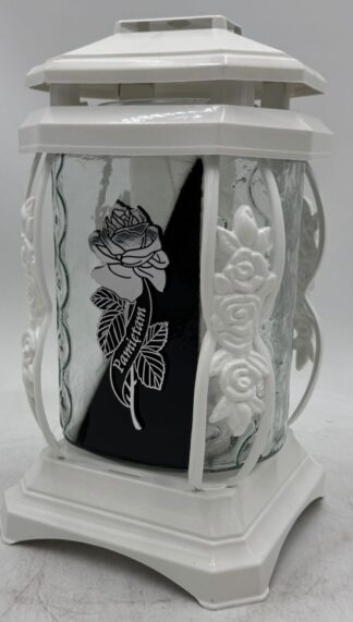 Z 470 BIAŁE RÓŻA SREBRO PAMIĘTAM