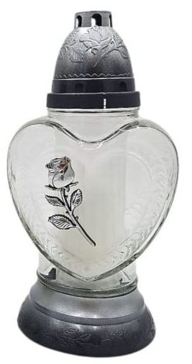 Z S1 SERCE RÓŻA SREBRO