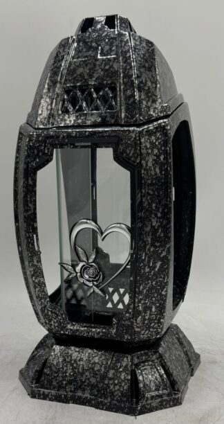 LS15 SYDNEY CZARNY SERCE SREBRO