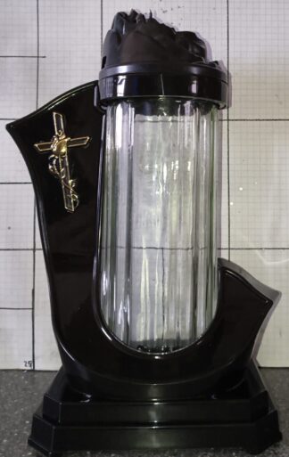 WSTĘGA 1 CZARNA KRZYŻ ZŁOTY