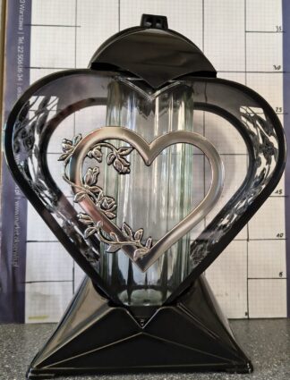 SERCE 1 CZARNE SERCE SREBRO