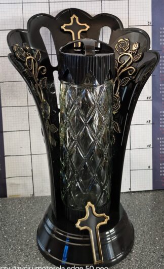 LAMPION Z6 KRZYŻ ZŁOTO