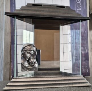 KAPLICZKA TRAPEZ 6 MARYJA SREBRO