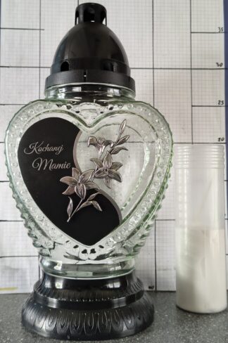 ZW 225 SERCE SREBRO MAMA