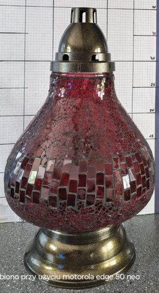 KARAFKA KOLOR MOZAIKA CZERWONA