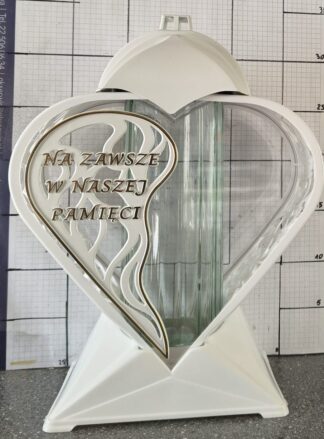 SERCE 1 BIAŁY WIERSZ ZŁOTY