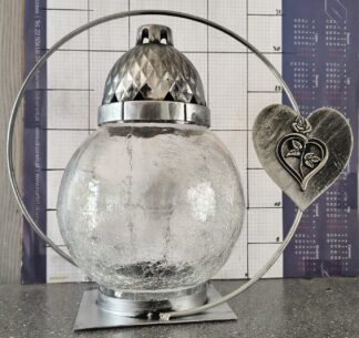 METAL KULA MROŻONA SREBRO