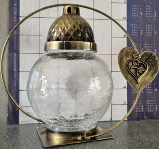 METAL KULA MROŻONA ZŁOTA