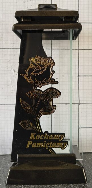 KAPLICZKA SZYBA MINI 2 RÓŻA KP ZŁOTY