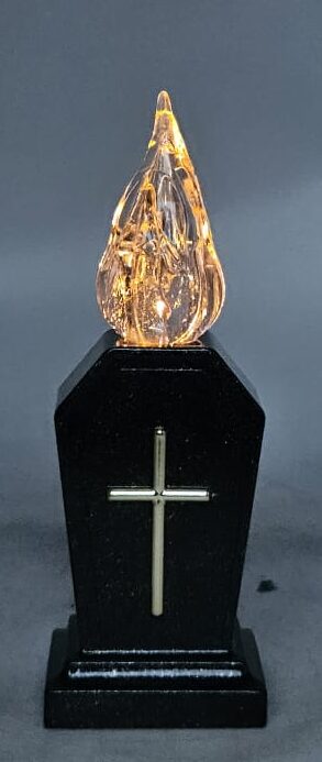 ŚWIECA LED A7160 POMARAŃCZOWA