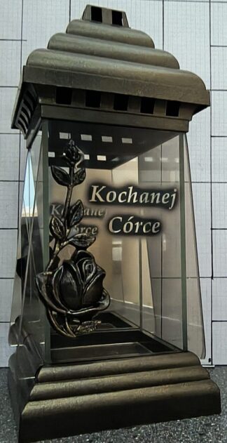 KAPLICZKA TRAPEZ MAŁY NAPIS CÓRKA