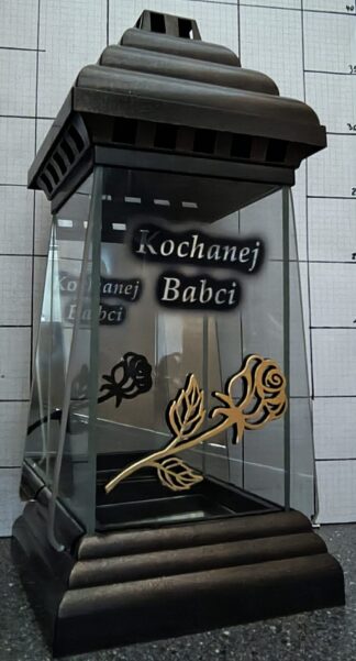 KAPLICZKA TRAPEZ MAŁY NAPIS BABCIA