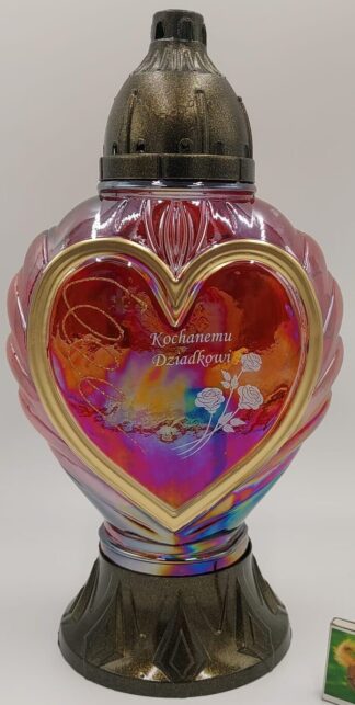 ZPD SERCE WIANEK CZERWONY DZIADEK