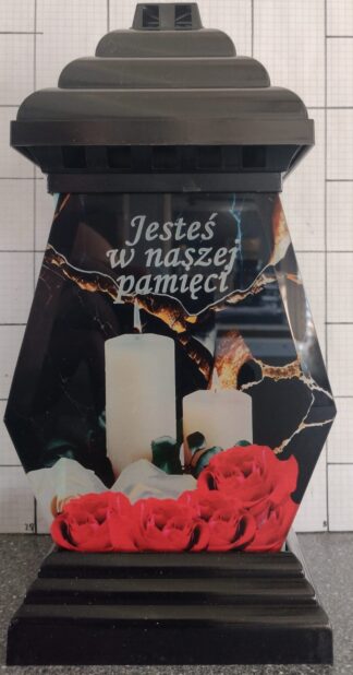 KAPLICZKA ELIPSA MAŁA RÓŻA NAPIS