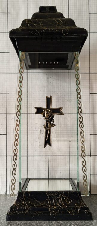 LS 11 VERONA DUŻA CZARNA KRZYŻ ZŁOTY