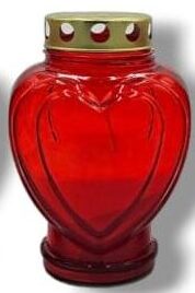 ZP 925P SERCE DUŻE CZERWONE