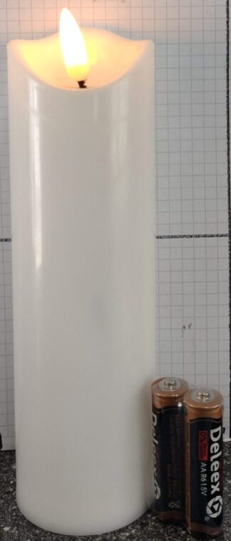 ŚWIECA STAŁA BIAŁA DUŻA 8762 17,5