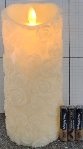 ŚWIECA RÓŻA DUŻA 8772