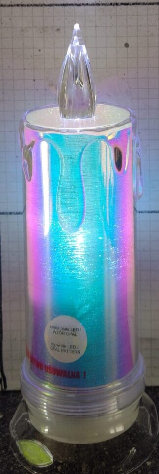 SUBITO C502 ŚWIECA LED OPAL ZIMNY 185