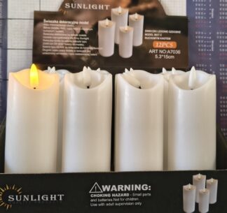 ŚWIECA STAŁA BIAŁA ŚREDNIA 8761 15,0