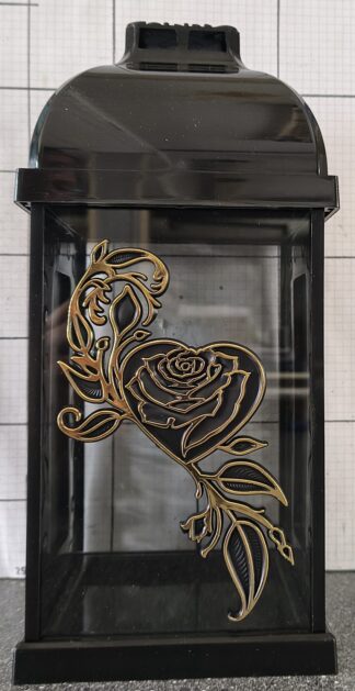 KAPLICZKA FERMO MAŁE CZARNE RÓŻA ZŁOTO