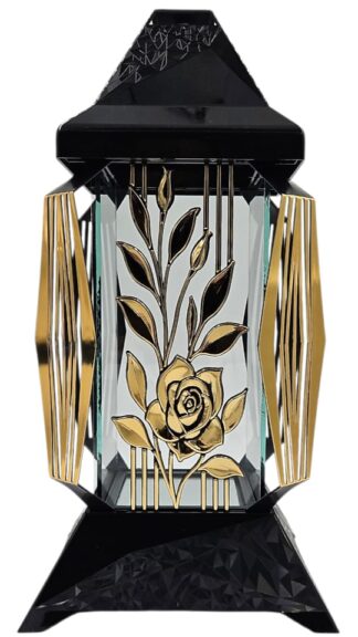 KAPLICZKA VERSO DUŻE CZARNE NOWY BOK ZŁOTO