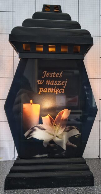 KAPLICZKA ELIPSA MAŁA LILIA NAPIS