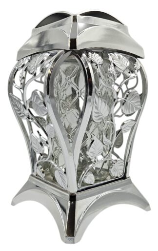 LAMPION METALIZOWANY Z5 SREBRO