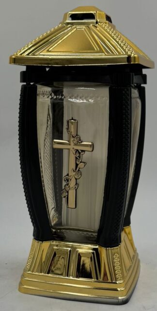 Z 546 KAPLICZKA CHROM ZŁOTA KRZYŻ