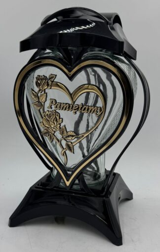 Ż MUSZLA CEBULA CZARNA SERCE PAMIĘTAMY ZŁOTO