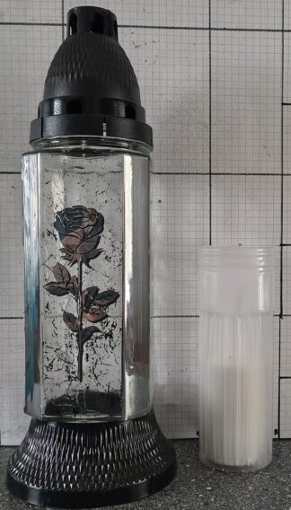 ZW 292 METALIZOWANA RÓŻA SREBRO