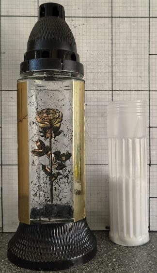 ZW 292 METALIZOWANA RÓŻA ZŁOTO