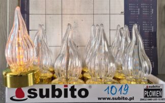 PŁOMIEŃ LED SUBITO ZŁOTY CIEPŁY 1019