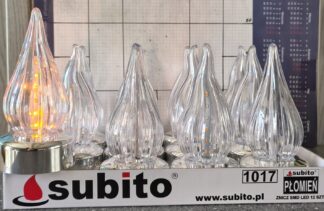 PŁOMIEŃ LED SUBITO SREBRO CIEPLY 1017