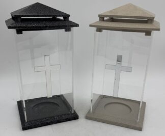 KAPLICZKA ŻYWICA KRZYŹ SREBRO MIX