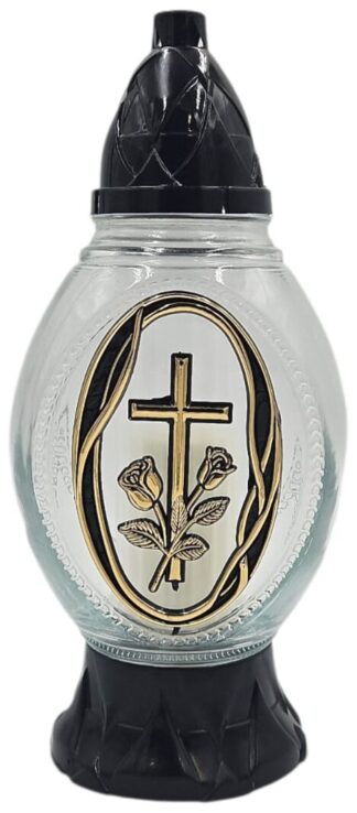 Z OWAL AT KRZYŻ KWIAT ZŁOTO