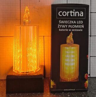 WKŁAD ŻYWY PŁOMIEŃ ŚWIECZKA