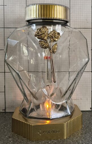 ZNICZ SERCE SOLAR ZŁOTY