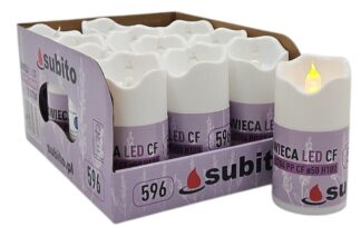 ŚWIECA LED SUBITO 596   10,00
