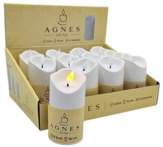 ŚWIECA LED AGNES FALA 10