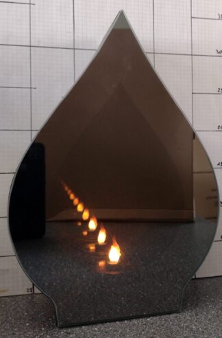 METAL LAMPA LED KROPLA 1248