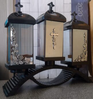 LAMPION Z1 DYMNY SREBRO