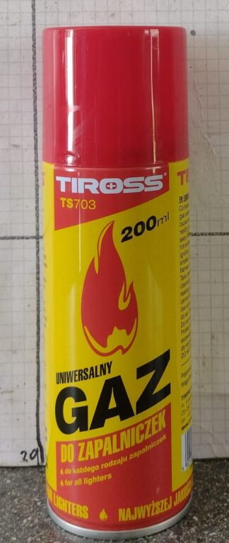 GAZ DO ZAPALNICZKI 200ml