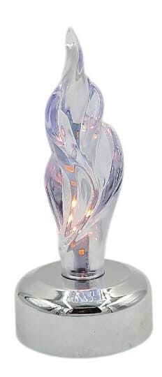PŁOMIEŃ LED 3D 1271 SREBRO SUBITO
